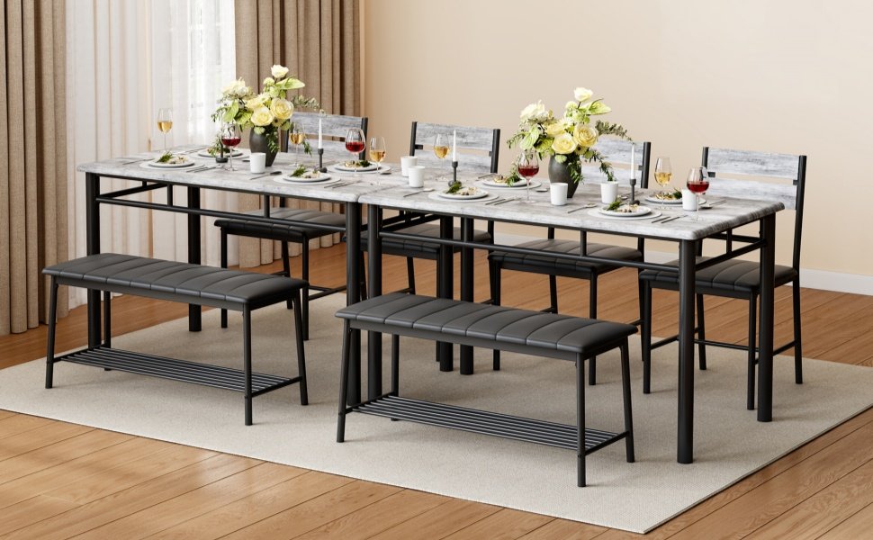 dining table set for 6