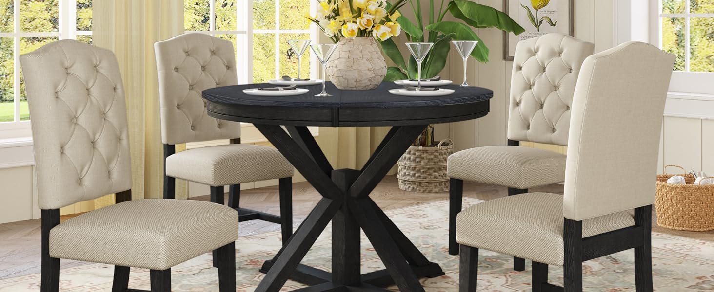 dining table set expresso