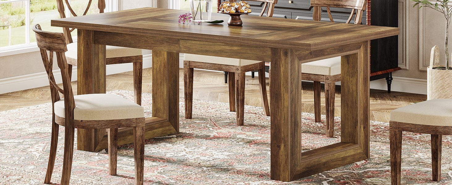 Tribesigns dining table