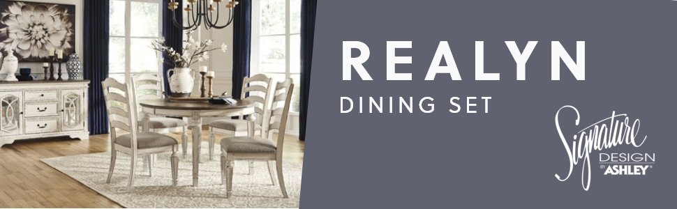 realyn dining room set signature design by ashley furniture kitchen