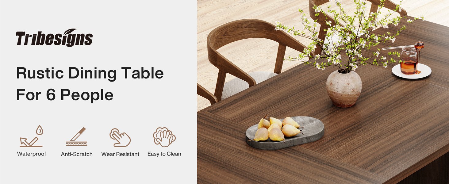 Tribesigns 78.7" dining table